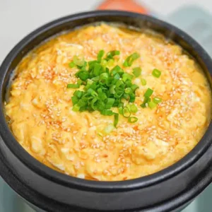 ไข่ตุ๋นเกาหลี (계란찜)