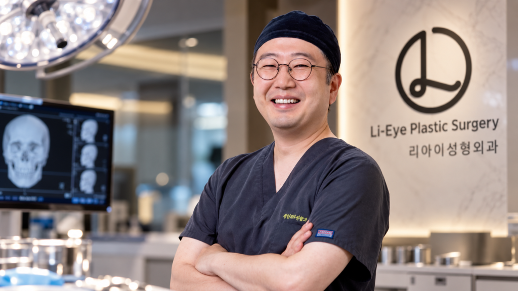 Smiling Surgeon in Modern Clinic
